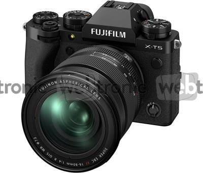 Fuji X-T5 Black + 16-80mm F4 R OIS WR