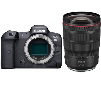Canon EOS R5 + RF 24-70mm F2.8L IS USM + EF-RF Adapter