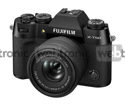 Fuji X-T50 Musta + 15-45mm f/3.5-5.6 XC